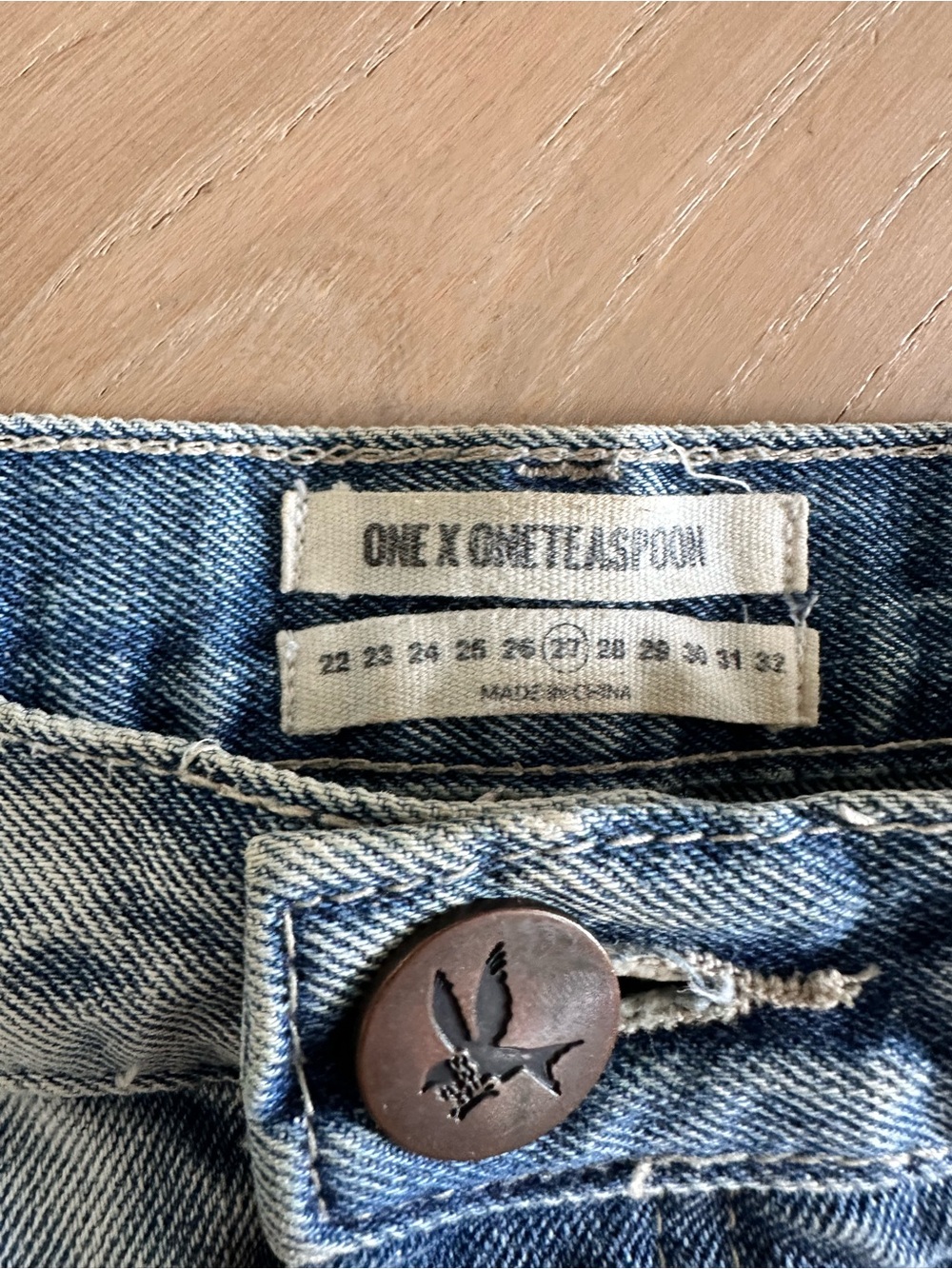 OneTeaspoon Denim Shorts - Picture 3 of 5